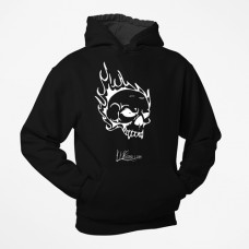 Flaming Skull Hoodie Flaming Skull Hoodie