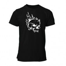 Flaming skull image Flaming skull image